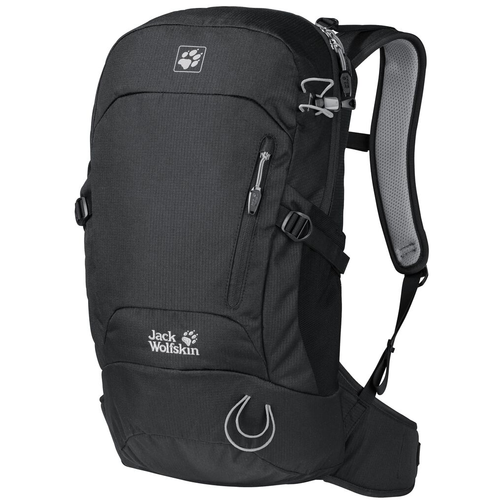 Jack Wolfskin HELIX 20 Sacs À Dos Femme Noir - BHPVSQG-10